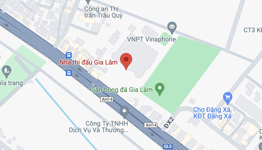 pick up drop off point of ket doan travel bus: gia lam stadium