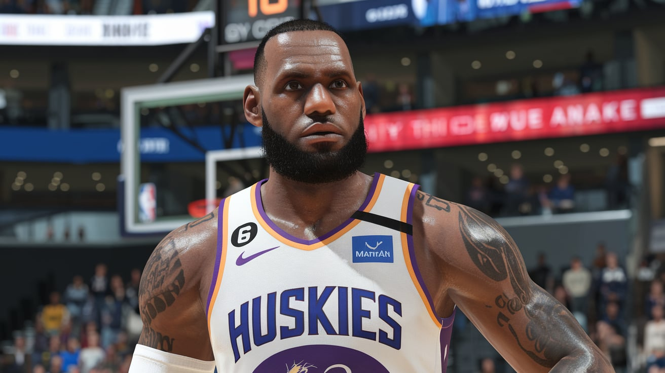 SRT-Lebron Toronto Huskies NBA 2K22