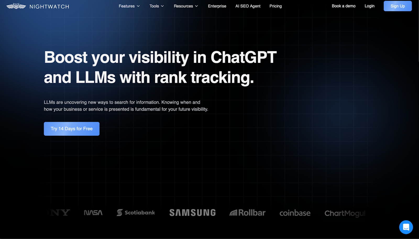 Nightwatch.io AI Tracking - Top Generative Engine Optimization Tools