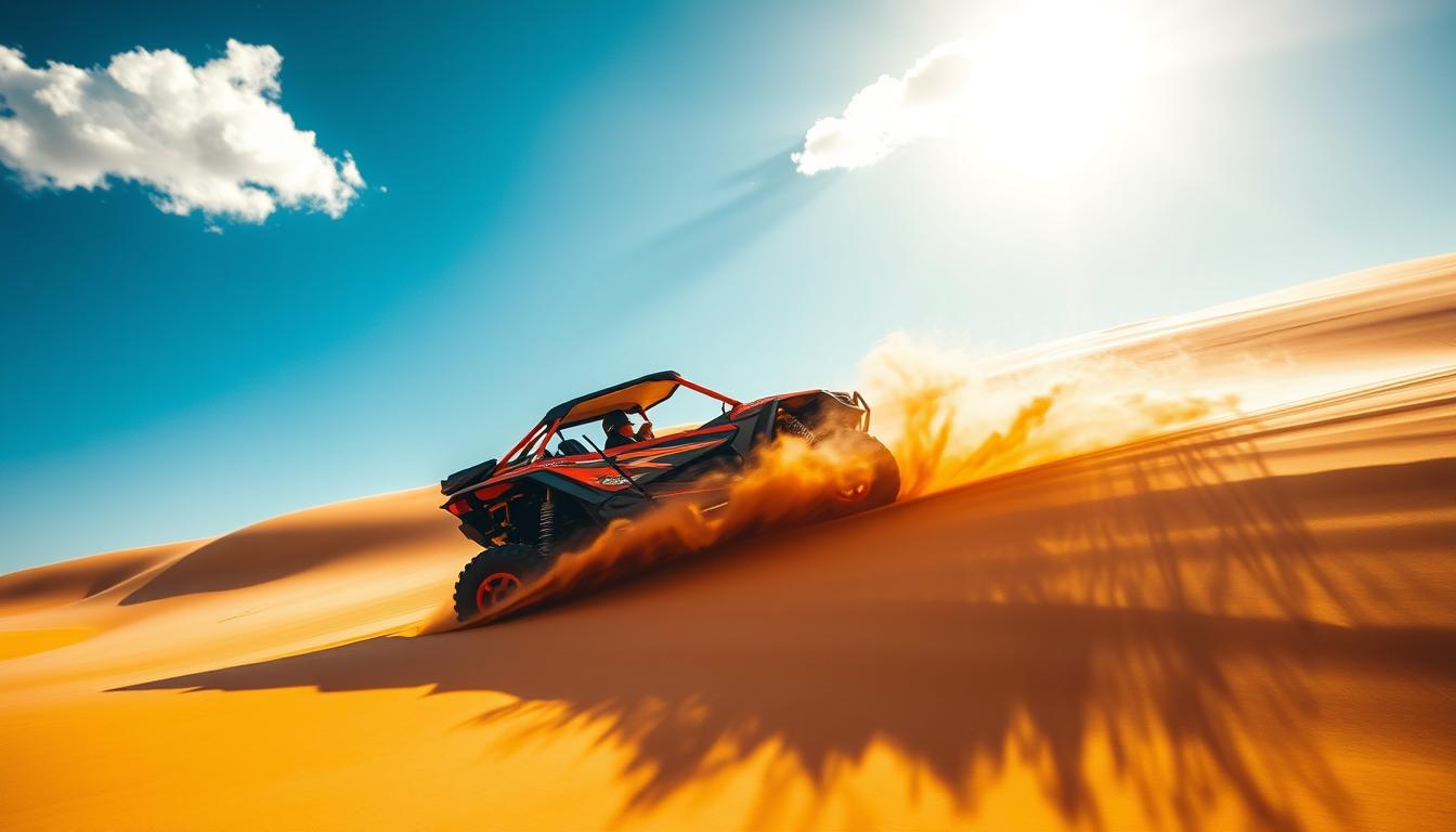 off-road dune driving