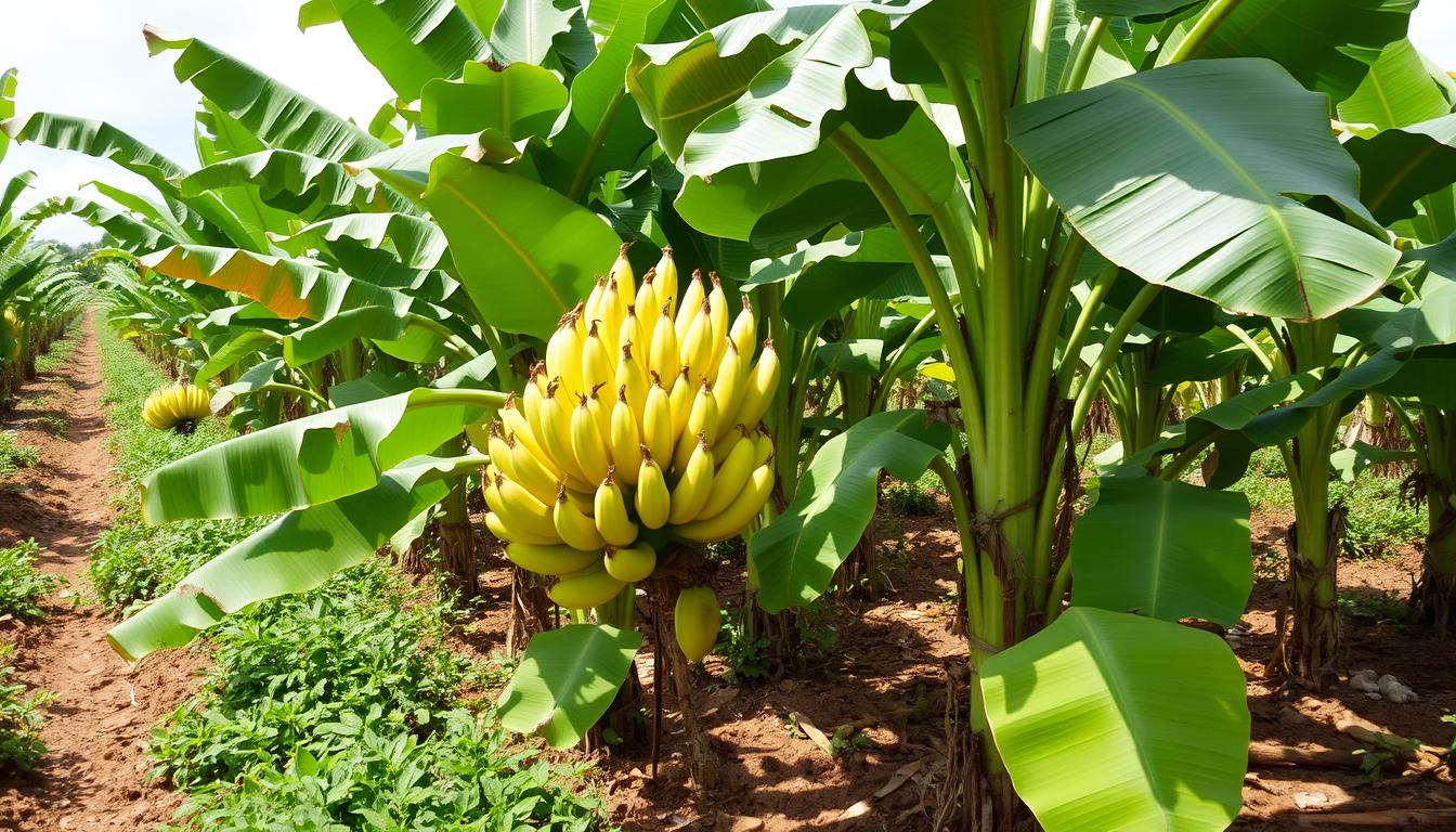 Condições ideais para bananeira