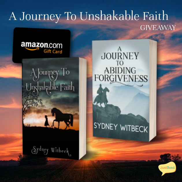 A Journey to Unshakable Faith JustRead Tours blog giveaway