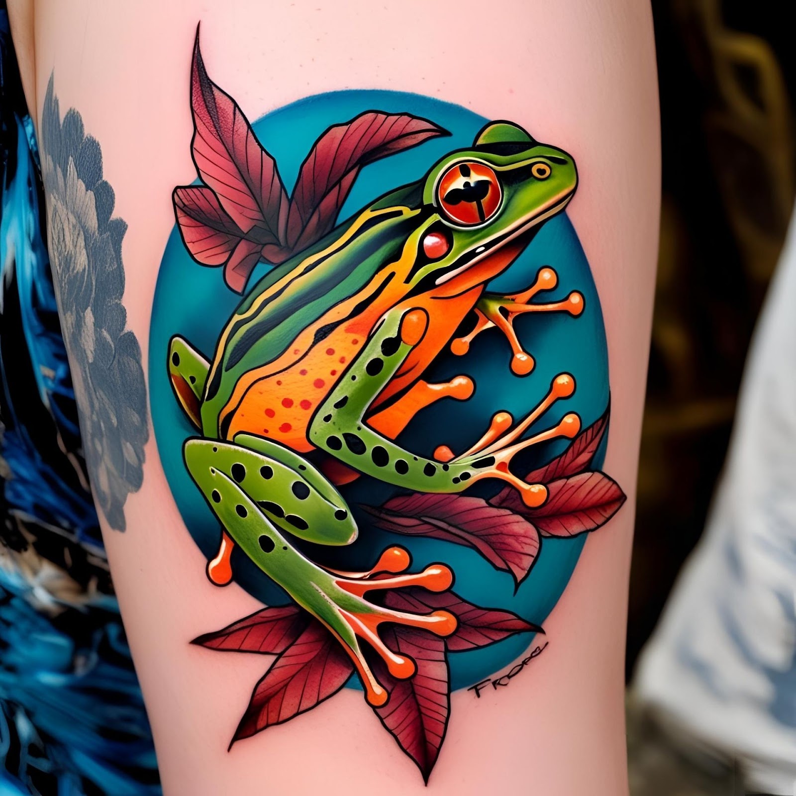 Poison Dart Frog Tattoo