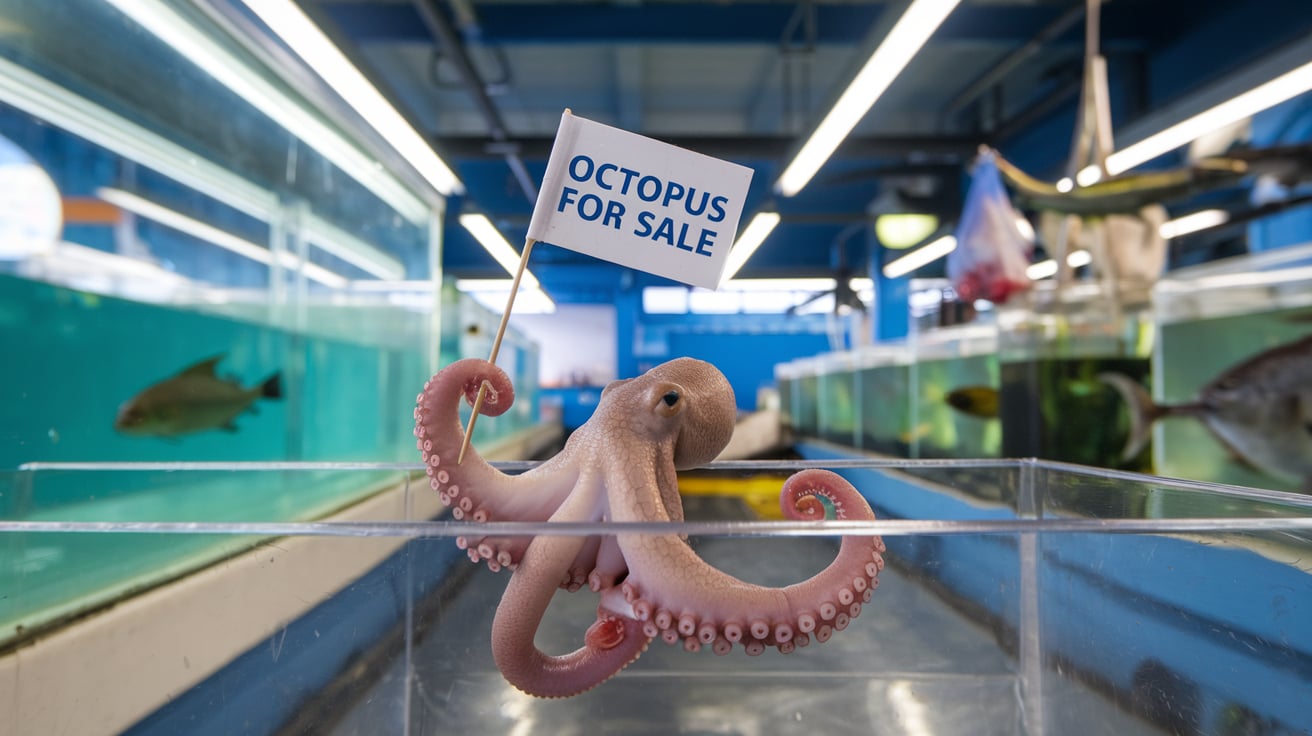 octopus for sale