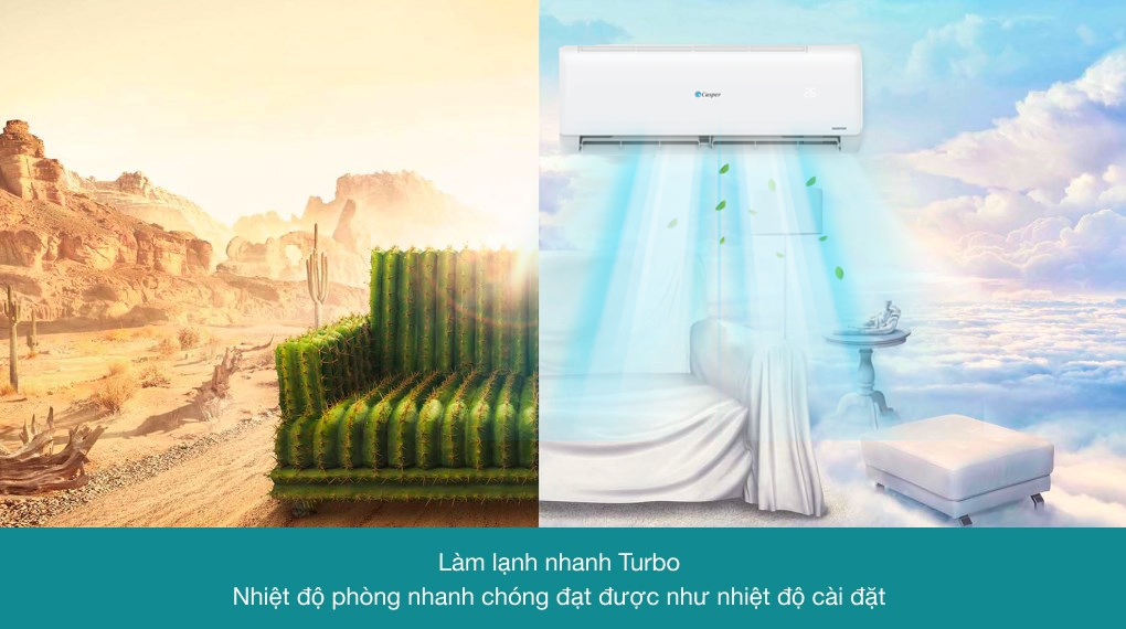 Máy lạnh Casper Inverter 1 HP TC-09IS35 - Công nghệ làm lạnh