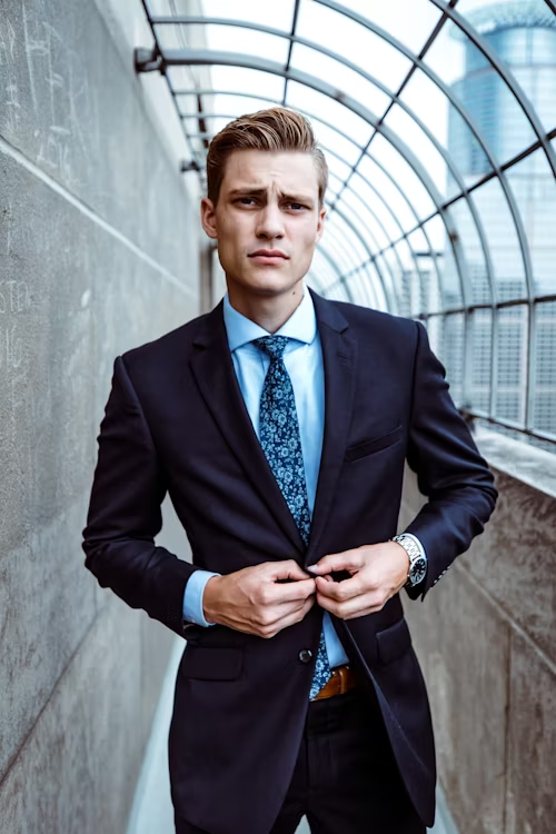 Corporate Pose For Male Model