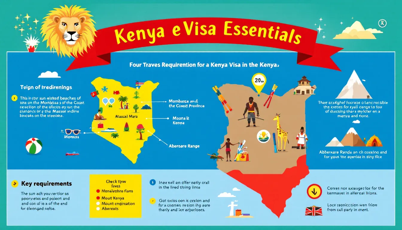 Important considerations for travelers applying for a Kenya eVisa.