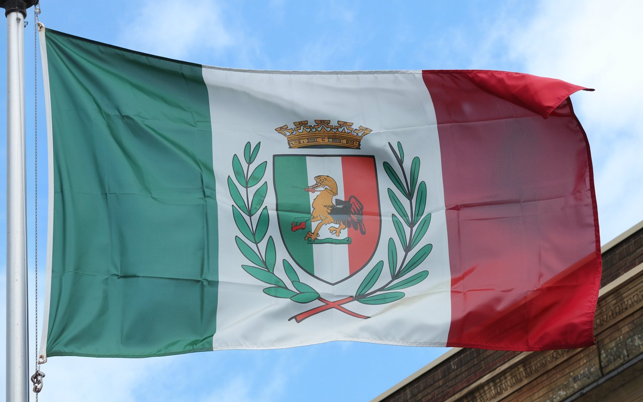 Italy PA Delco Flag