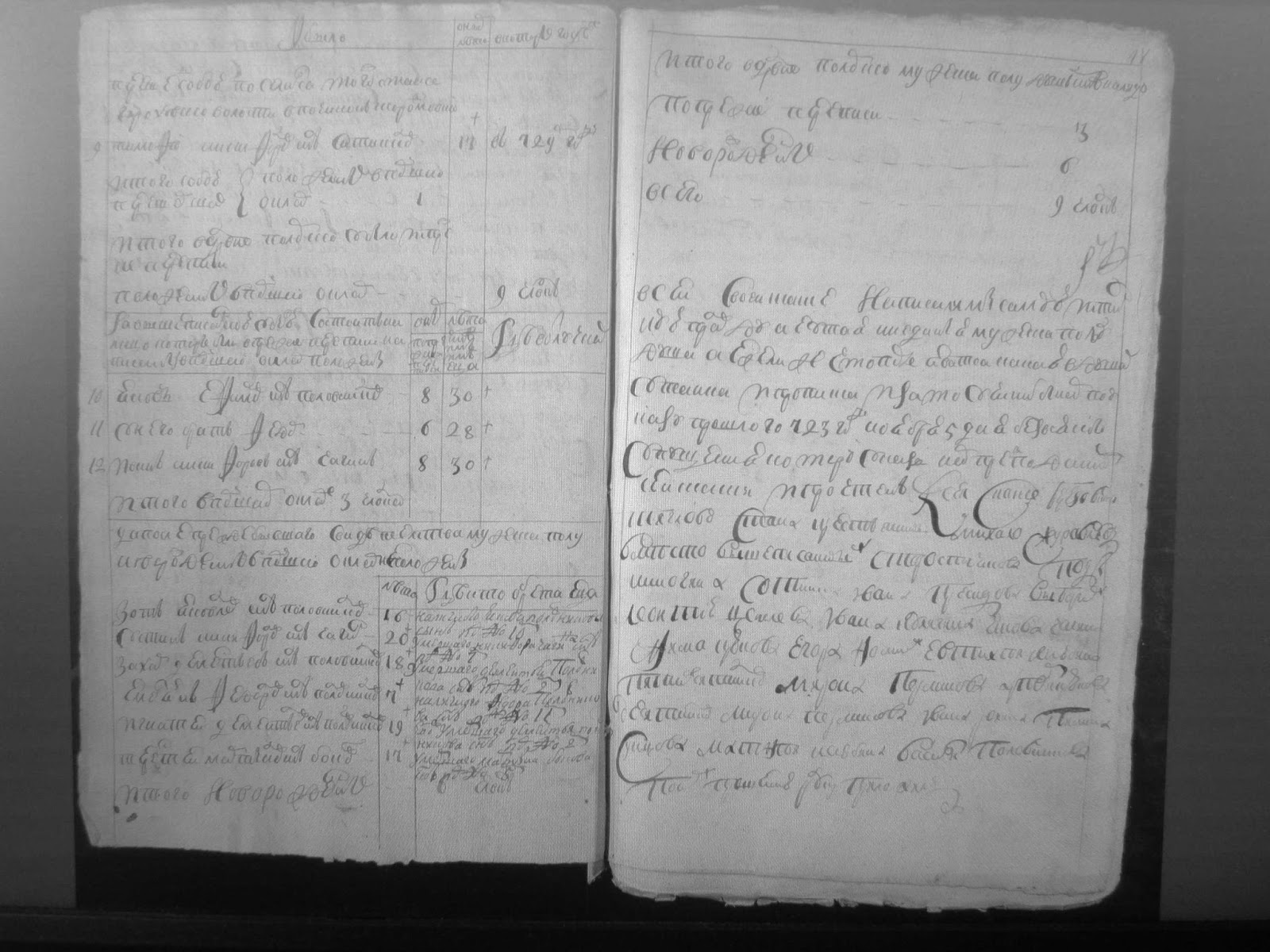 1747 год. Деревня Поломская. Казанская губерния, Вятская провинция, Хлыновский уезд, Великорецкий оброчный стан, Подрельская волость. Черносошные крестьяне. Половниковы