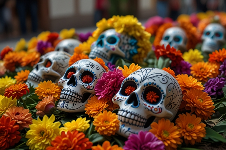 What Kinds of Flowers Are Popular Day of the Dead