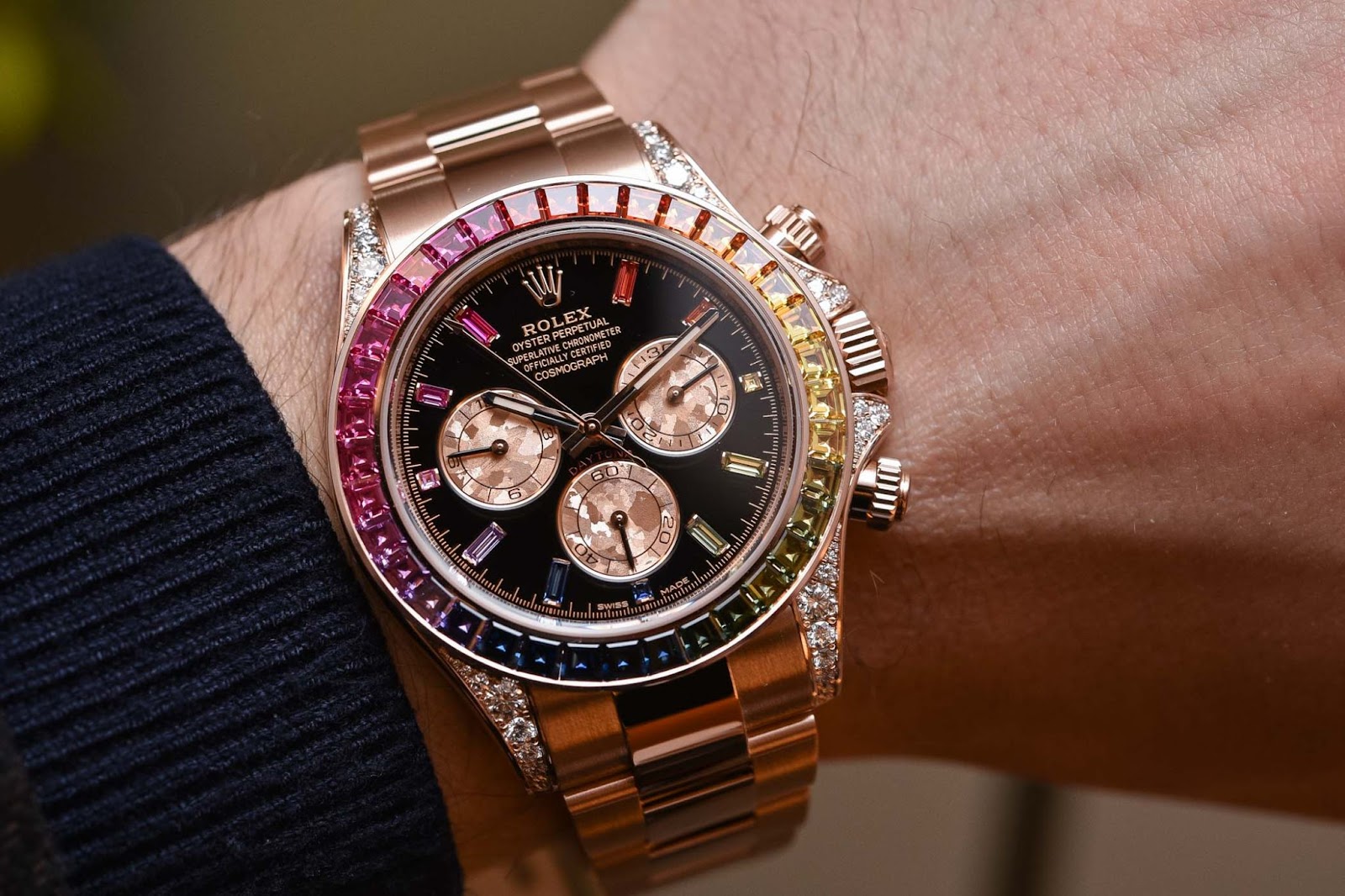 2. Rolex Cosmograph Daytona Rainbow