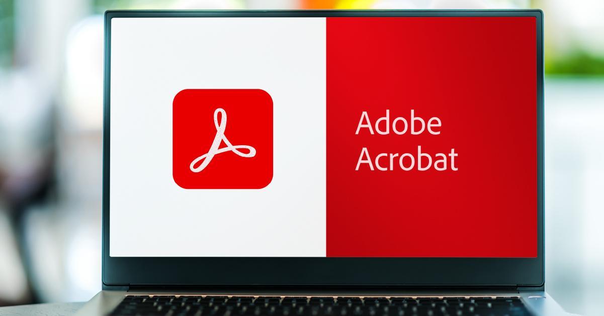 merge PDF using Adobe Acrobat online tools on laptop