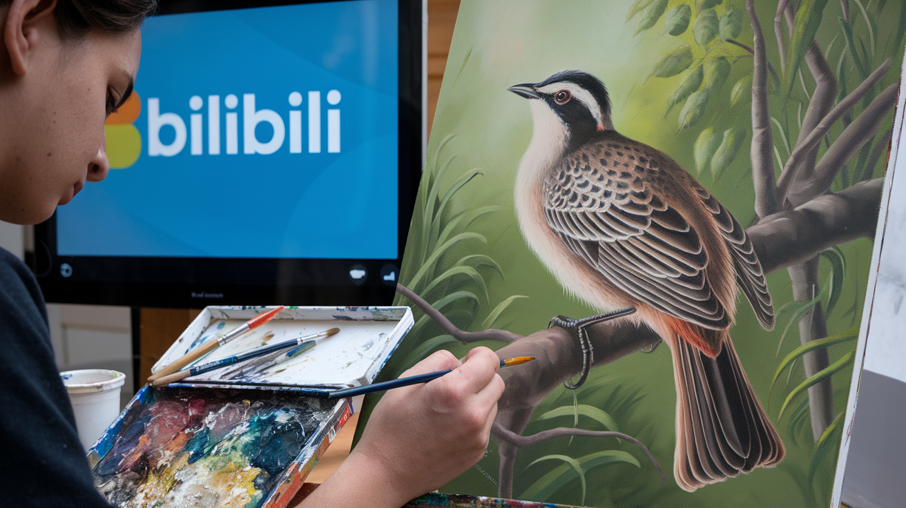 classical oil painting for naturalist bird portraiture bilibili