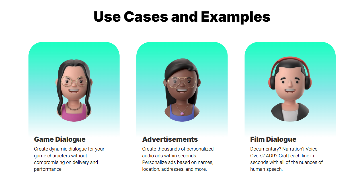 Real-World Use Cases Resemble AI