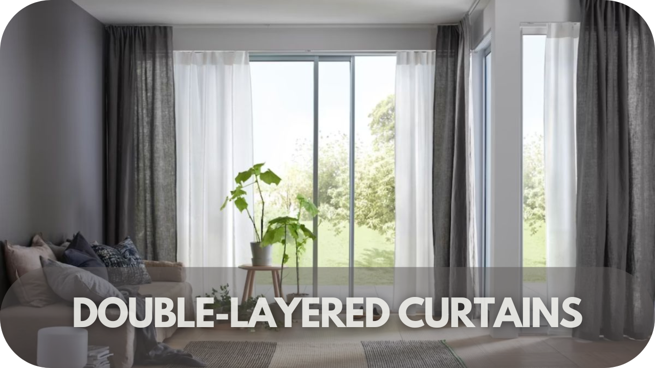 Double-Layered Curtains