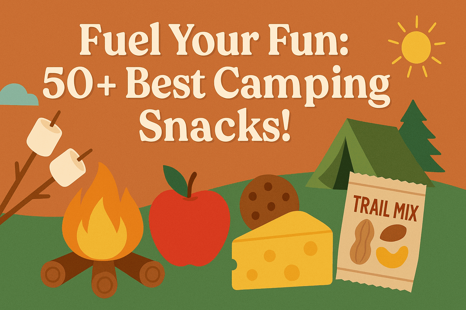Fuel Your Fun: 50+ Best Camping Snacks!