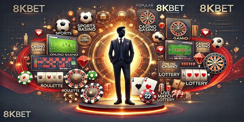 Giới thiệu chi tiết 8KBET - Nền tảng giải trí đa dạng, từ thể thao đến casino