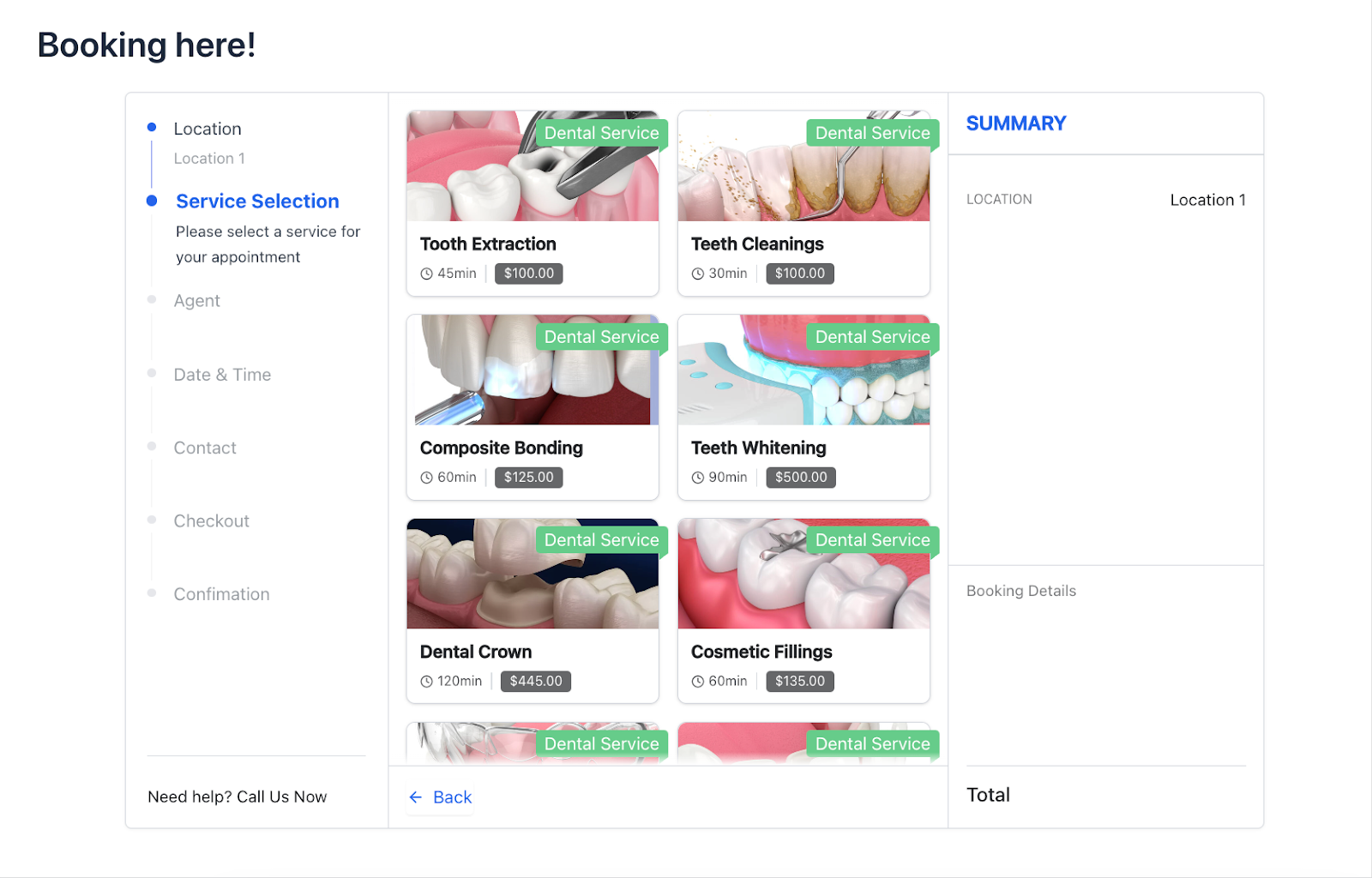 Arrange your dental site according to your choice