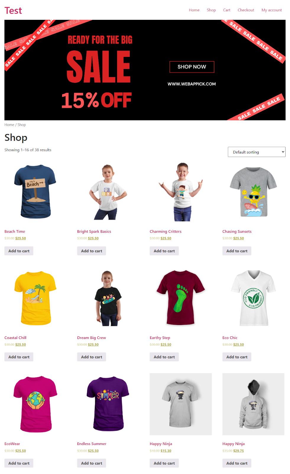 display discount prices in WooCommerce