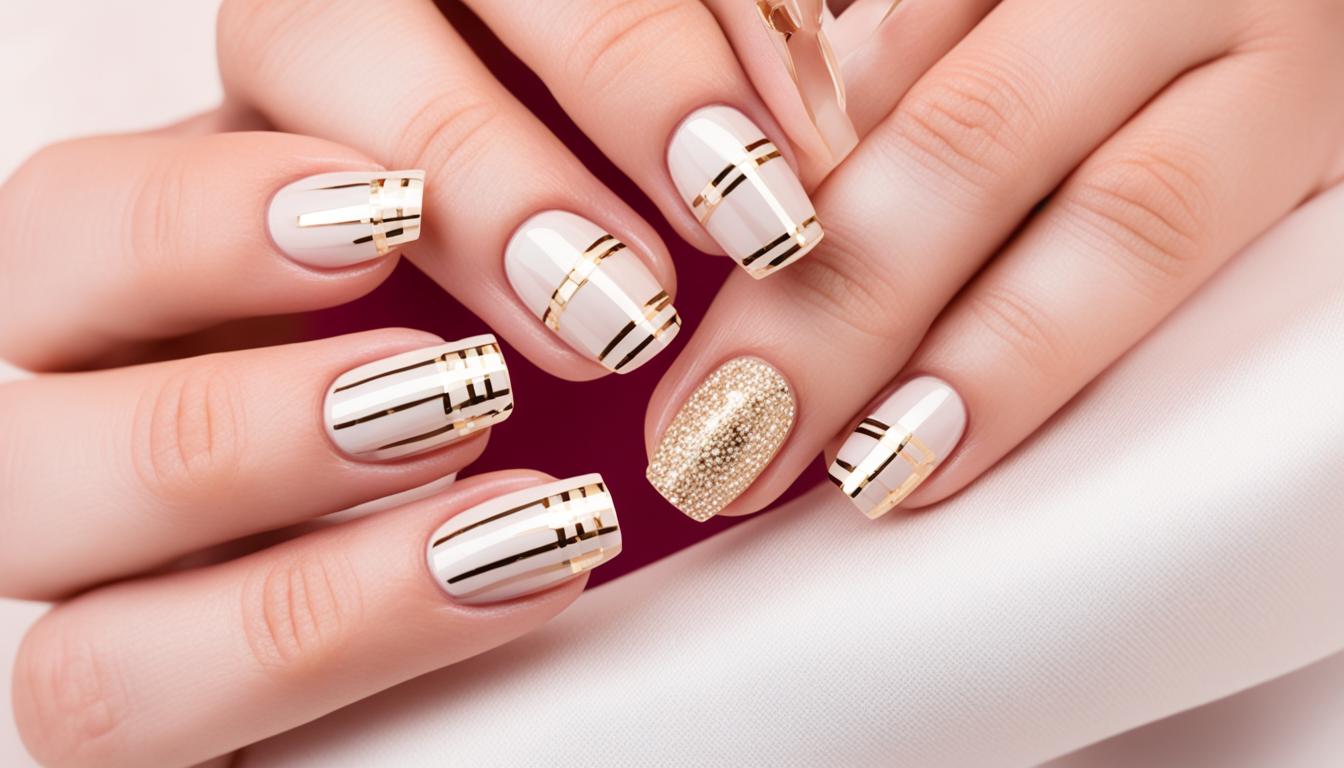 stylish acrylic nails