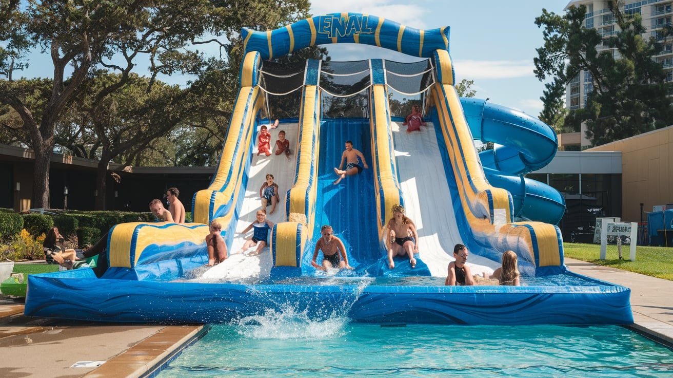 Wholesale Prices Enal 30ft Water Slide Walker LA​