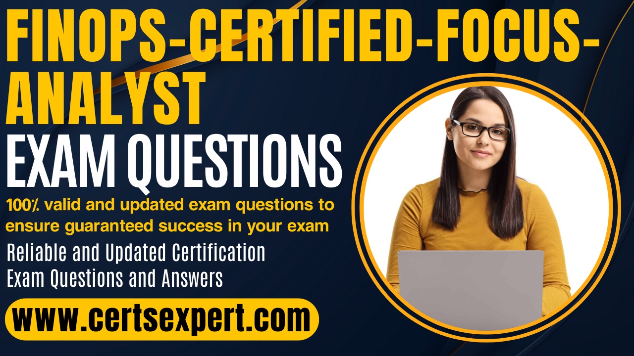 FinOps-Certified-FOCUS-Analyst Exam Dumps