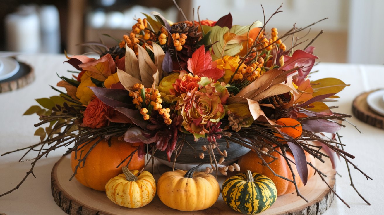 DIY Thanksgiving centerpieces - Eco-Friendly DIY Thanksgiving Centerpieces Ideas