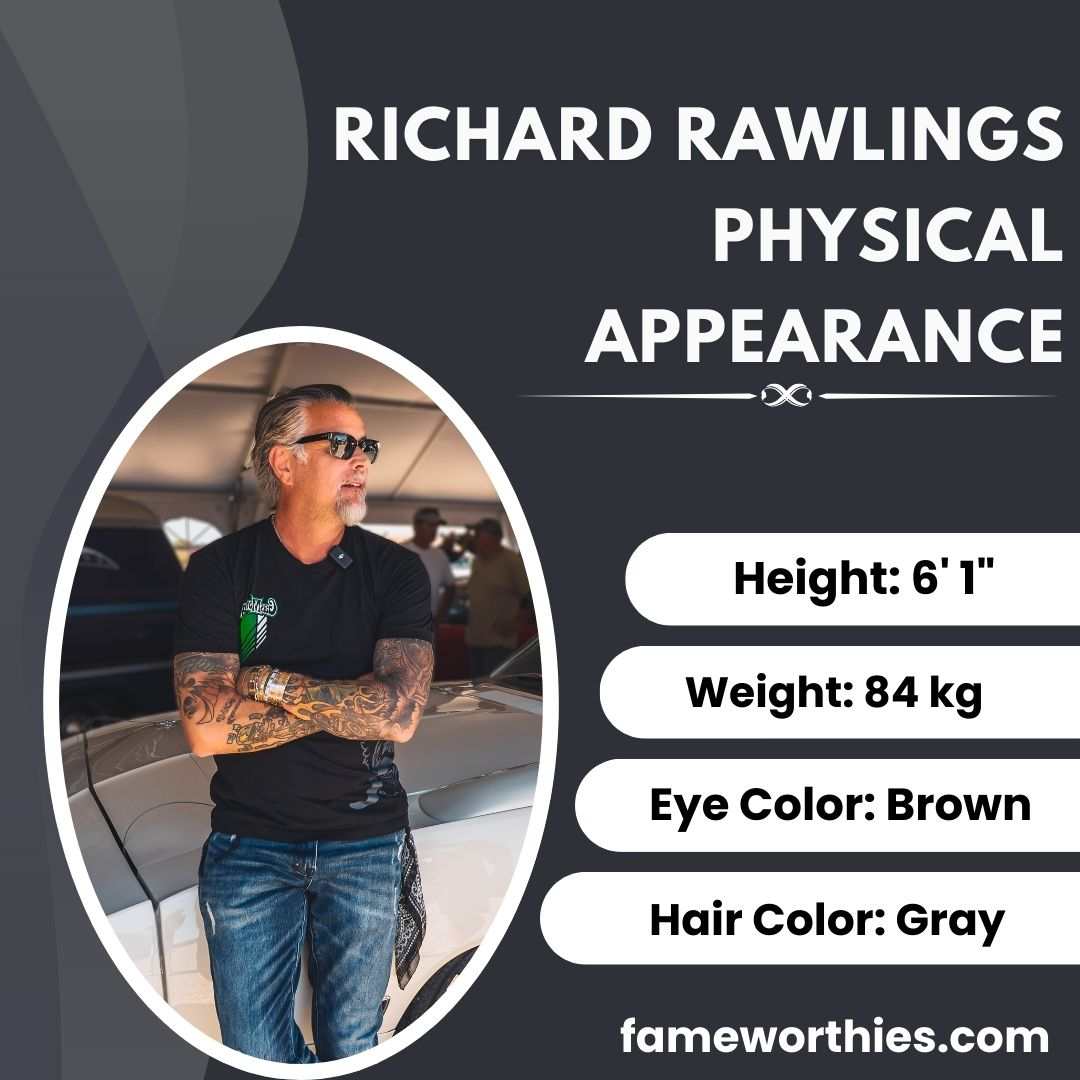 Richard Rawlings' Physical Appearance