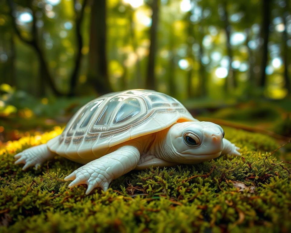 albino turtle