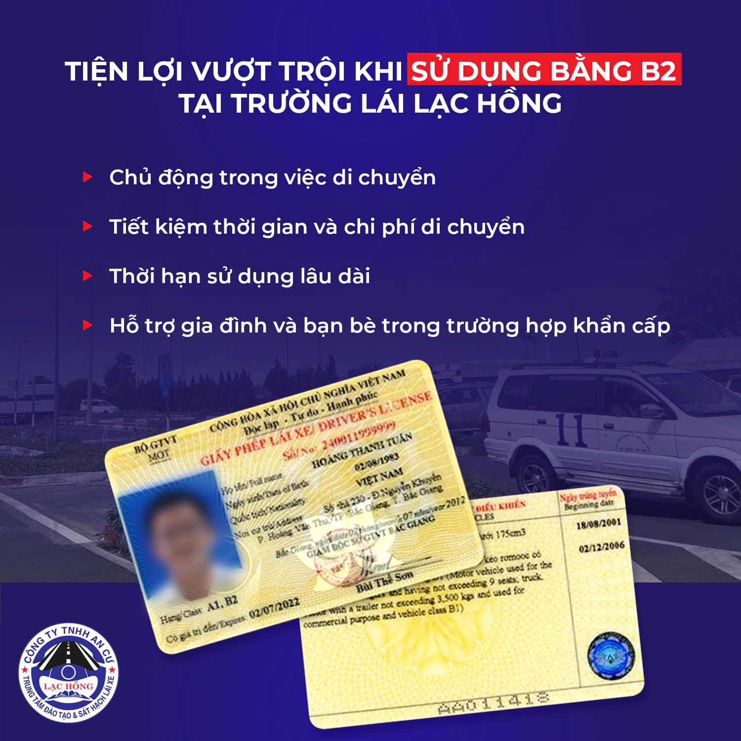 bai thi ly thuyet hang B2 2025