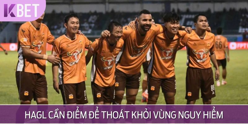 HAGL đang đối mặt với nguy cơ rơi sâu vào nhóm cuối nếu không cải thiện