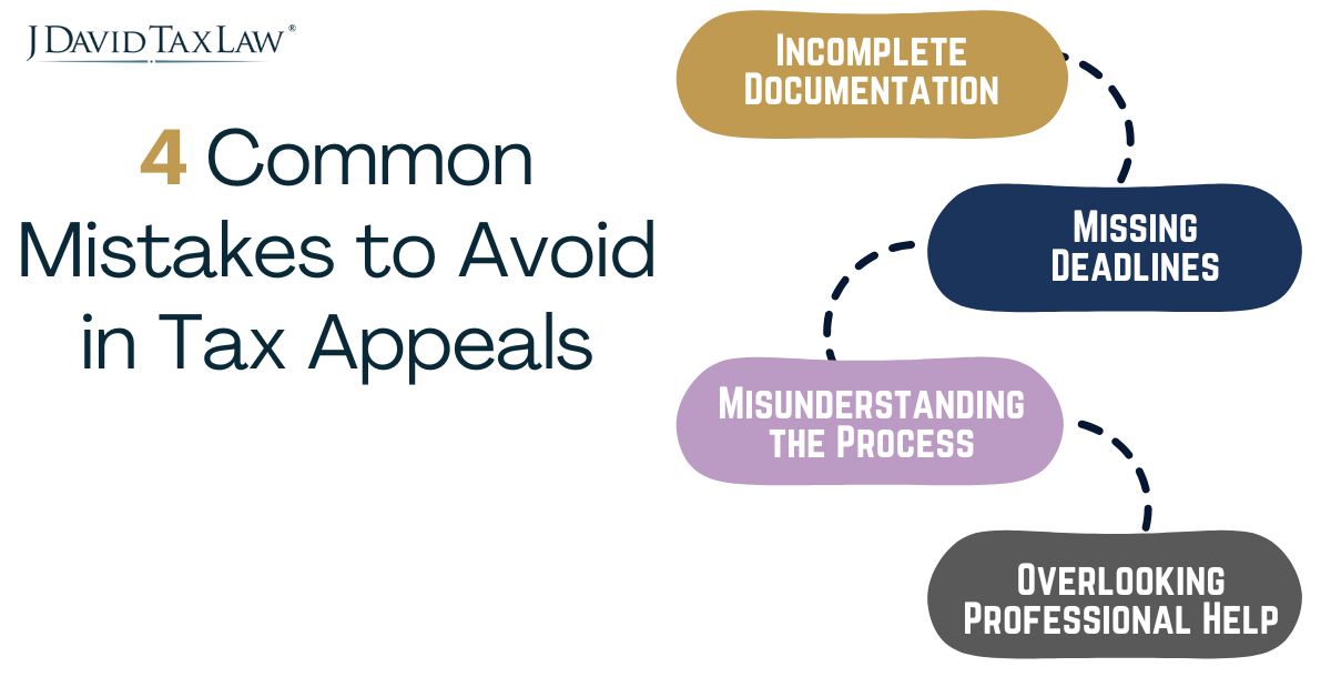 Mistakes to Avoid in Tax Appeals