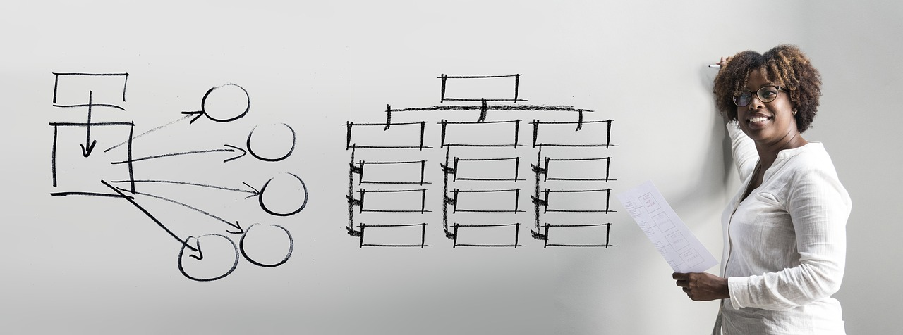 Image by Gerd Altmann from Pixabay https://pixabay.com/photos/businesswoman-organization-chart-3629643/ 