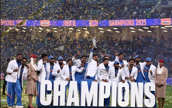India- 2025 Champions Trophy Winner