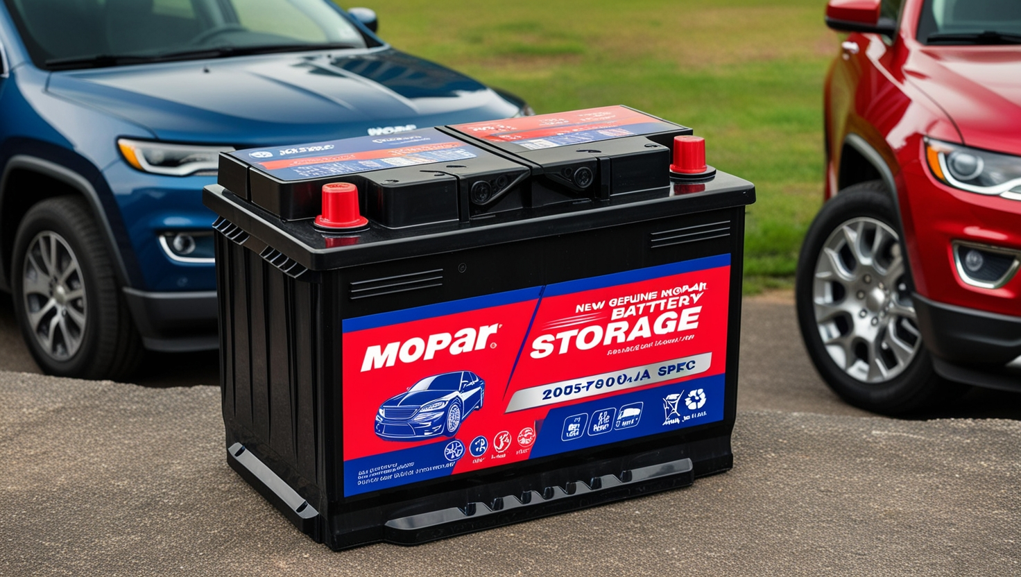 New Genuine Mopar Battery Storage 2005-2024 OE BBH7F001AA Spec