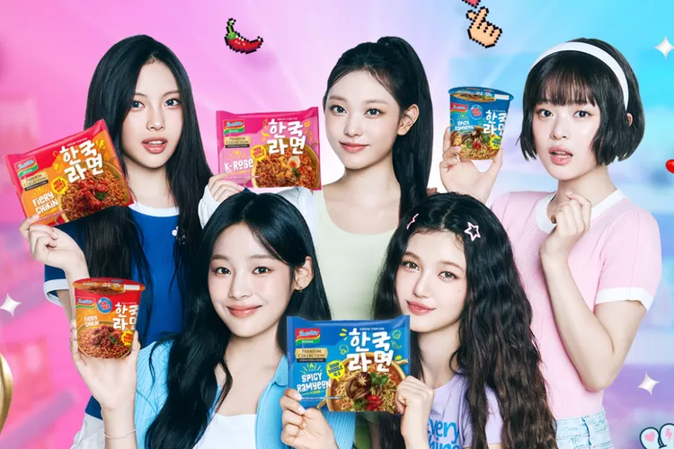 "Oh My Good! It’s Indomie" campaign with NewJeans