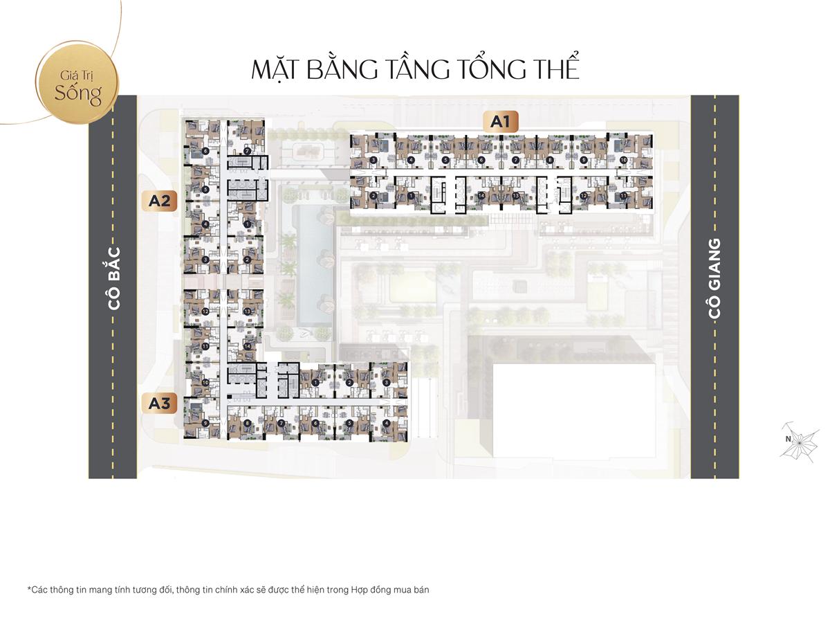 Mặt bằng dự án The Grand Manhattan