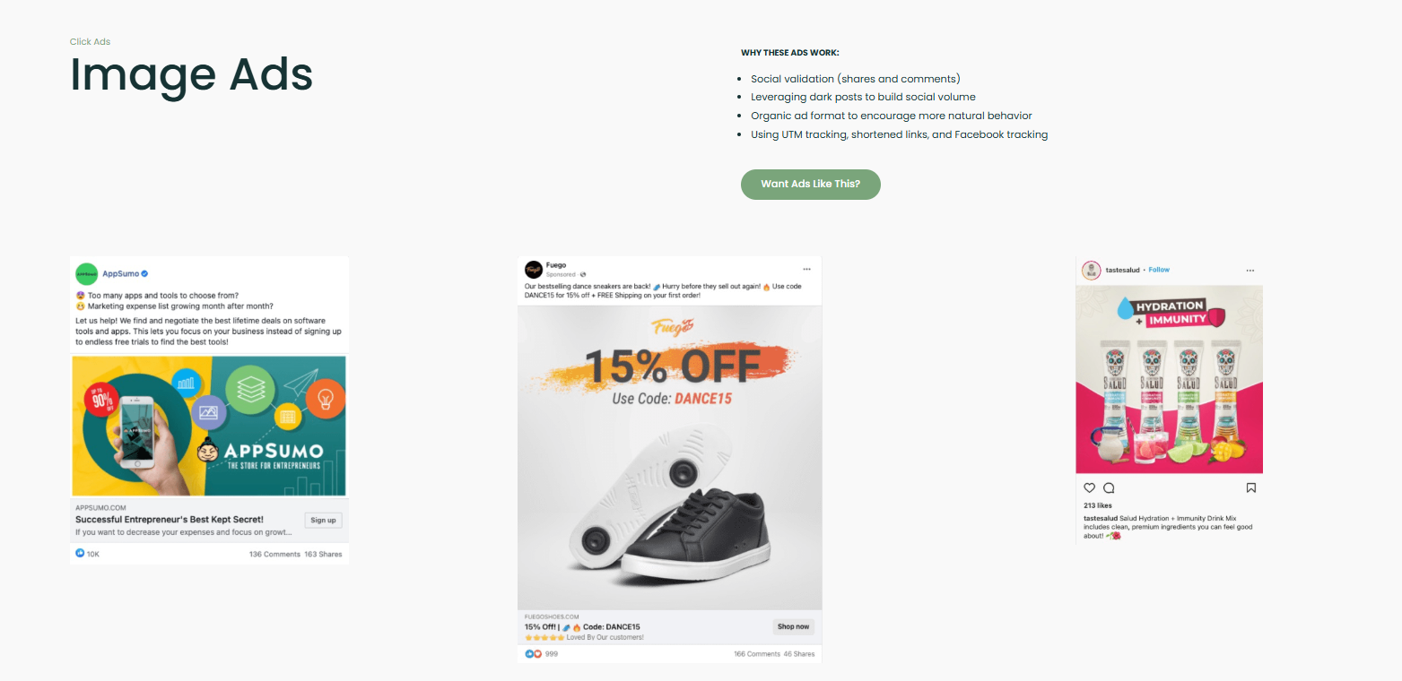 paid ads library to find competitors' ads