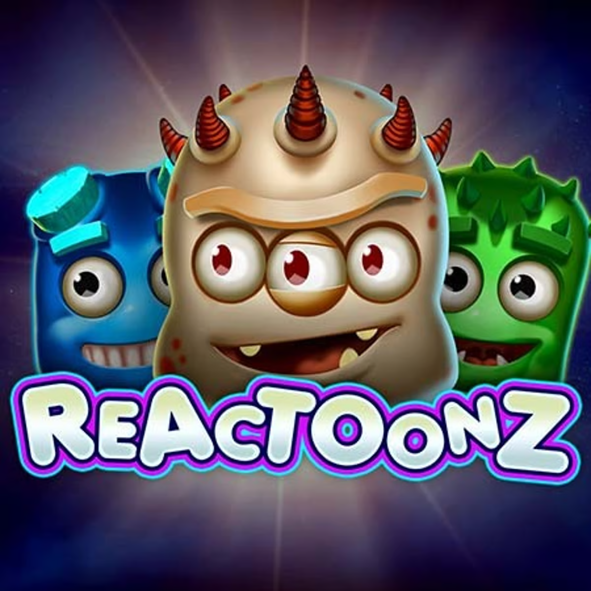 Reactoonz slot logo