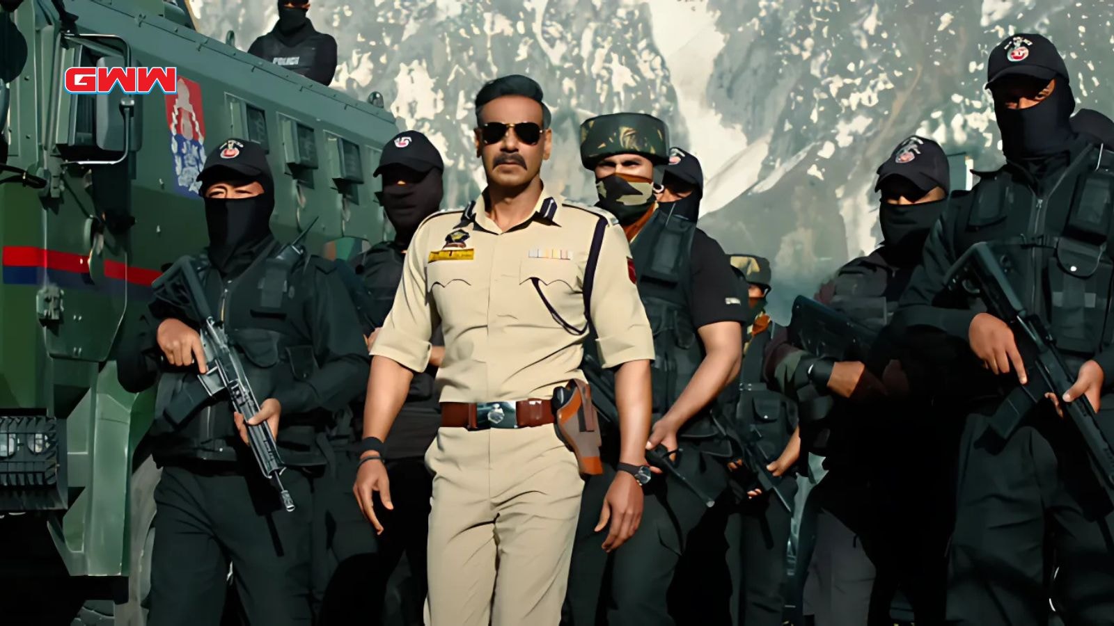 Ajay Devgn as Bajirao Singham in Singham Again