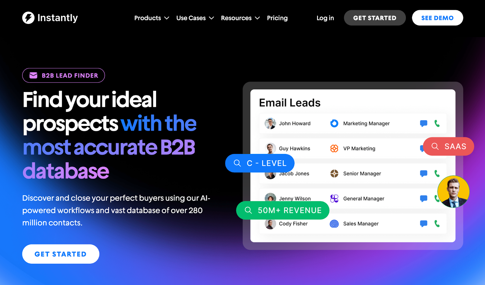 b2b lead finder 