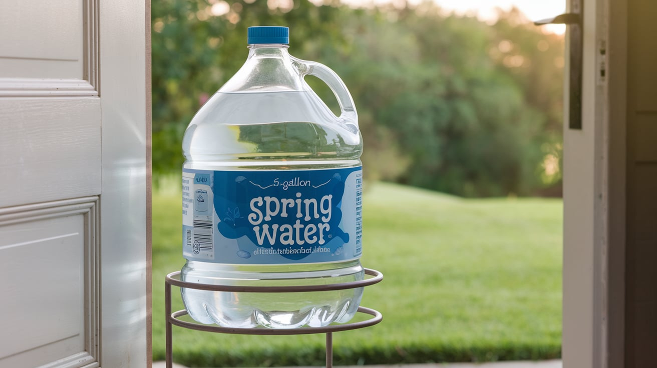 5 Gallon Glass Spring Water Delivery 33446