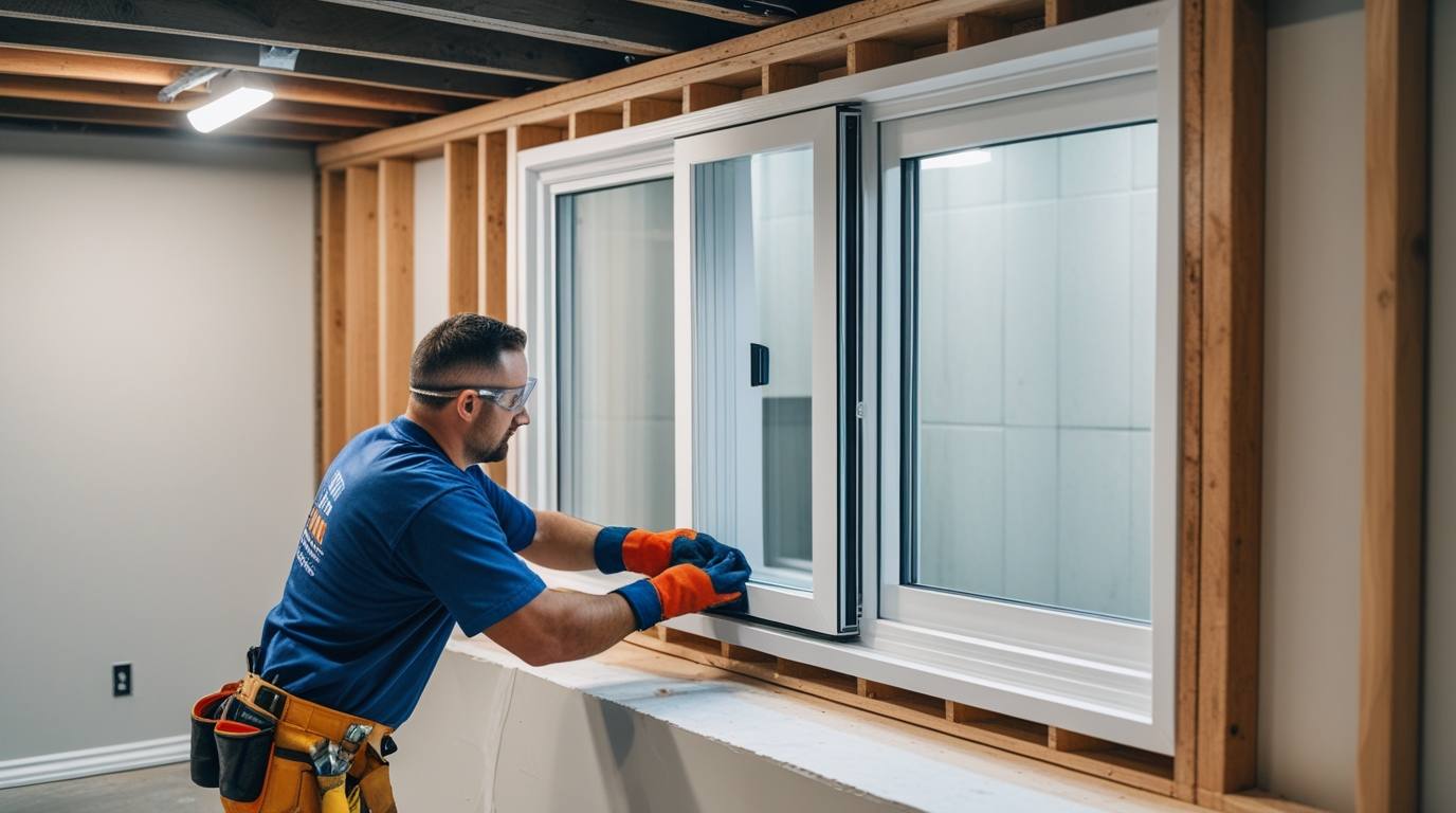 basement window replacement