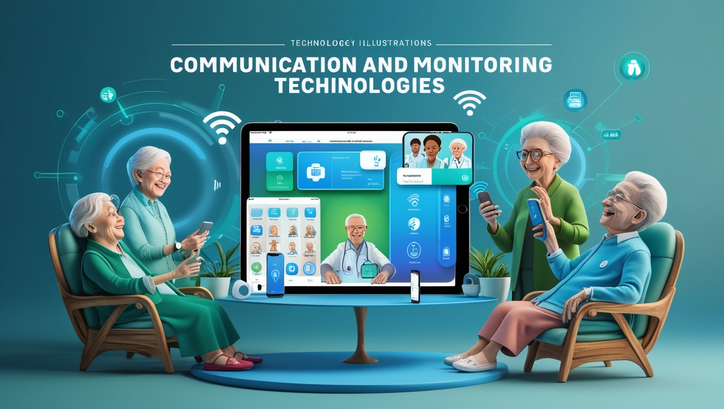 What technology is used in assisted living facilities?