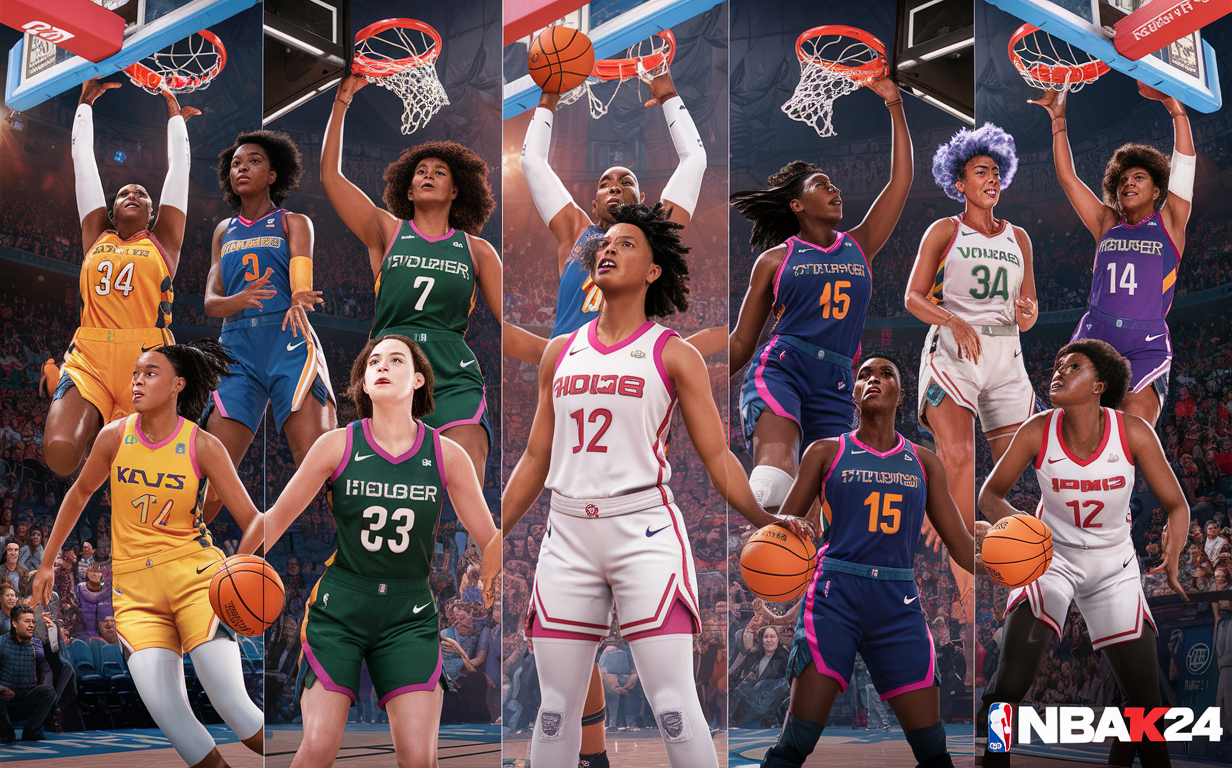 NBA 2K24 WNBA Players Not Showing Up