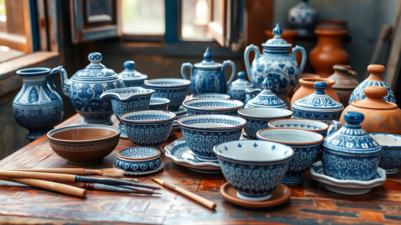 Multani Blue Pottery