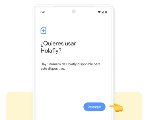 Instalar la eSIM en Google Pixel con código QR
