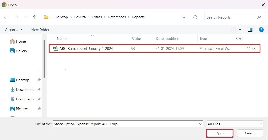 open documents 