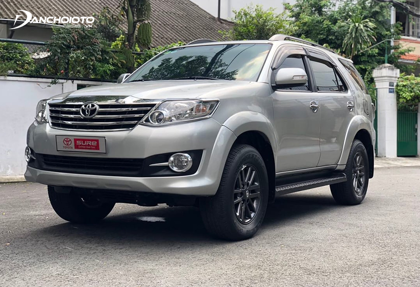 Mức lỗ Toyota Fortuner cũ qua sử dụng trung bình chỉ ở mức 5% - 7%/năm