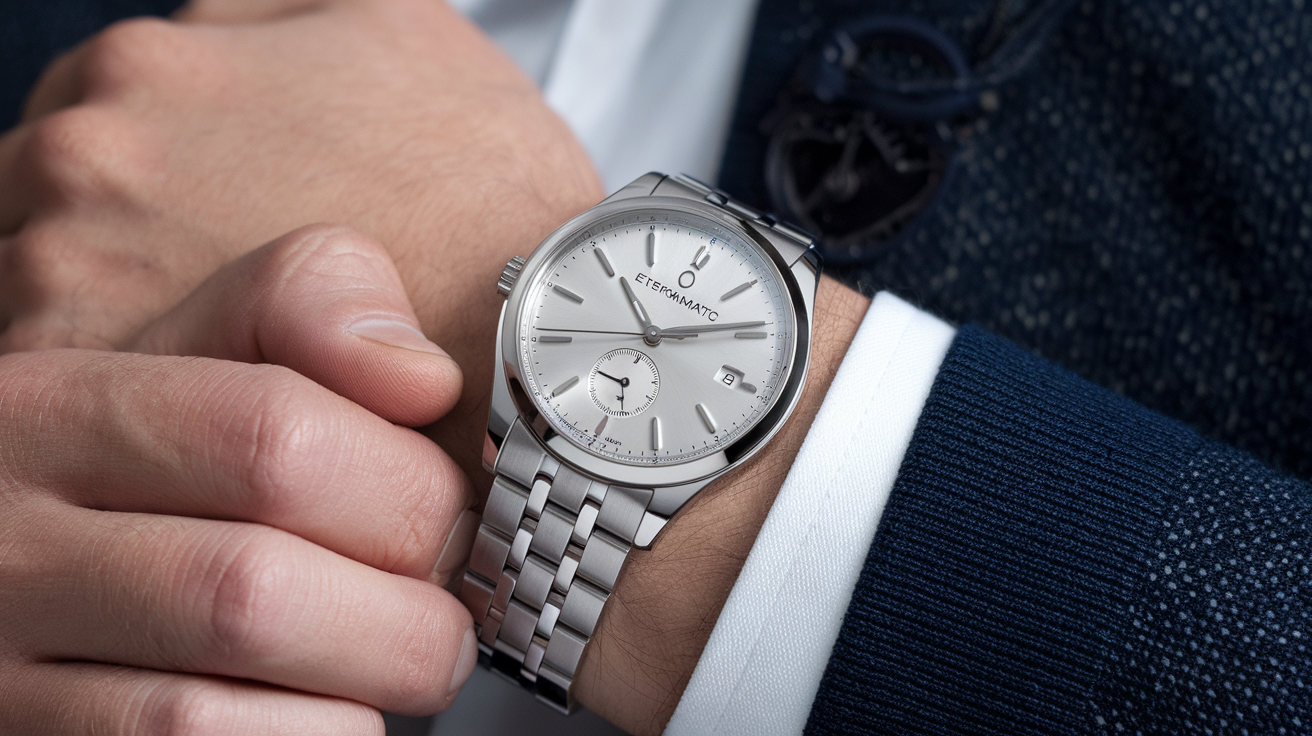 Eternamatic 170-T B 3003 Watch with Integrated Bracelet
